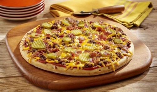 Hunt's® Bacon Cheeseburger Grilled Pizza