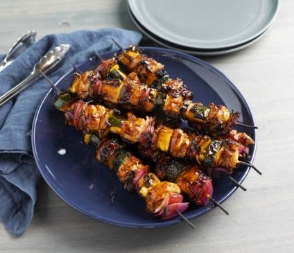 Hunt's® Honey Balsamic Chicken Kabobs
