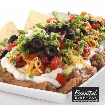 Essential Everyday Layered Bean Dip