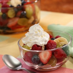 Reddi-wip® Fruit Bowl with Lime-Infused Syrup